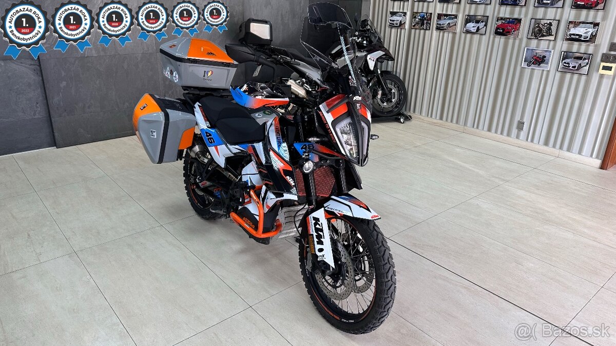 KTM 890 Adventure nepadnuté, V záruke, TOP Stav, Odpočet DPH