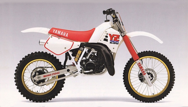 Yamaha yz 125 , 250 1986