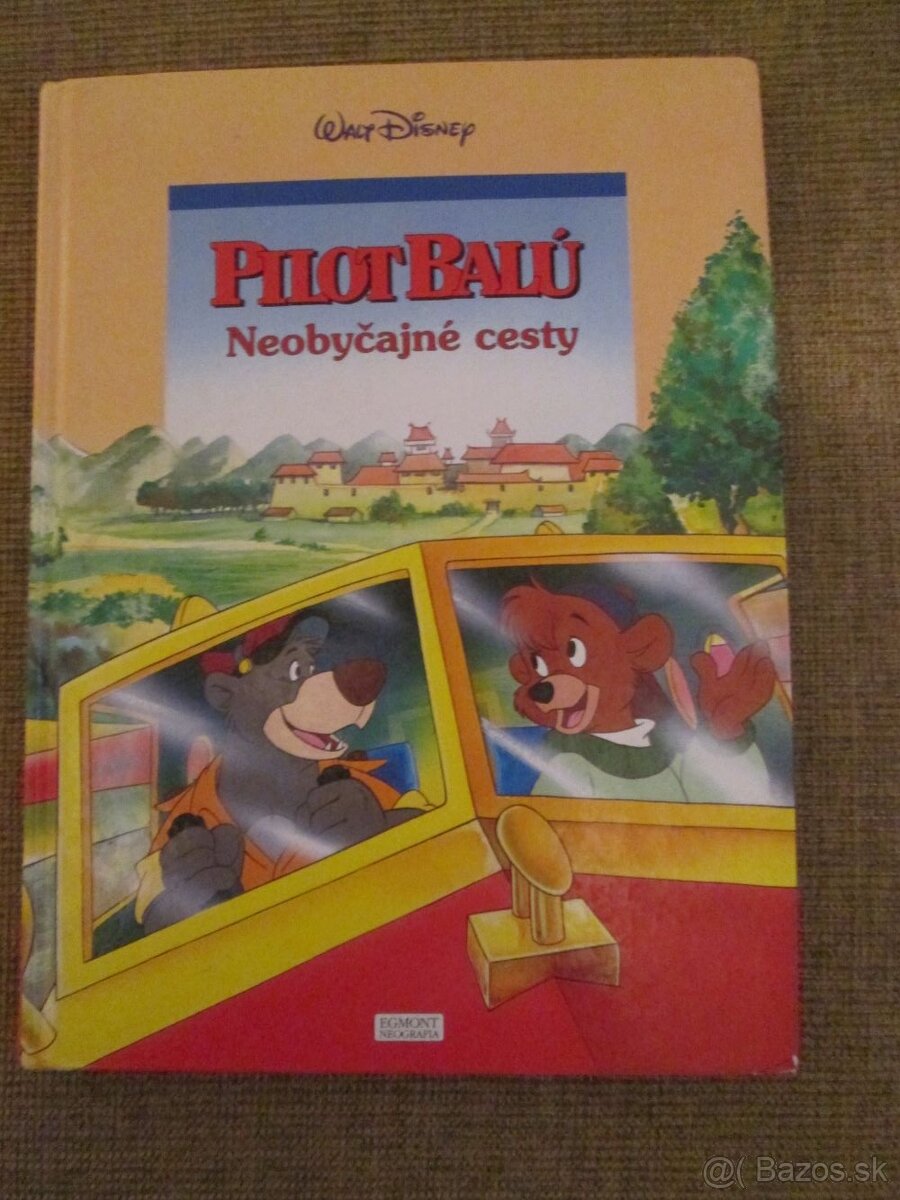 Retro  zberateľská knižka Disney: Pilot Balú