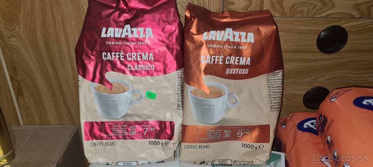 lavazza zrnkova 1 kg viac druhov