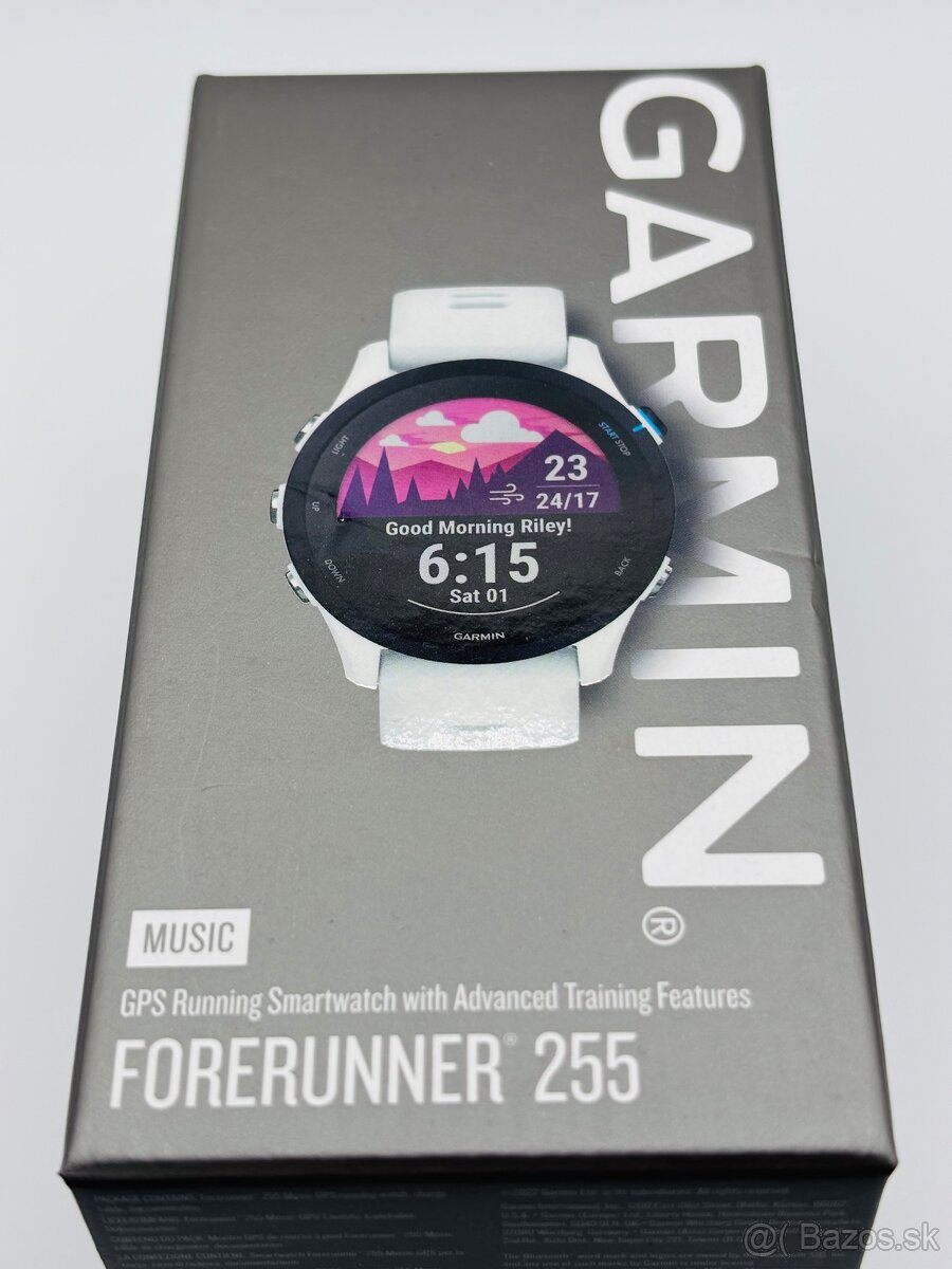 Garmin Forerunner 255 Music biele