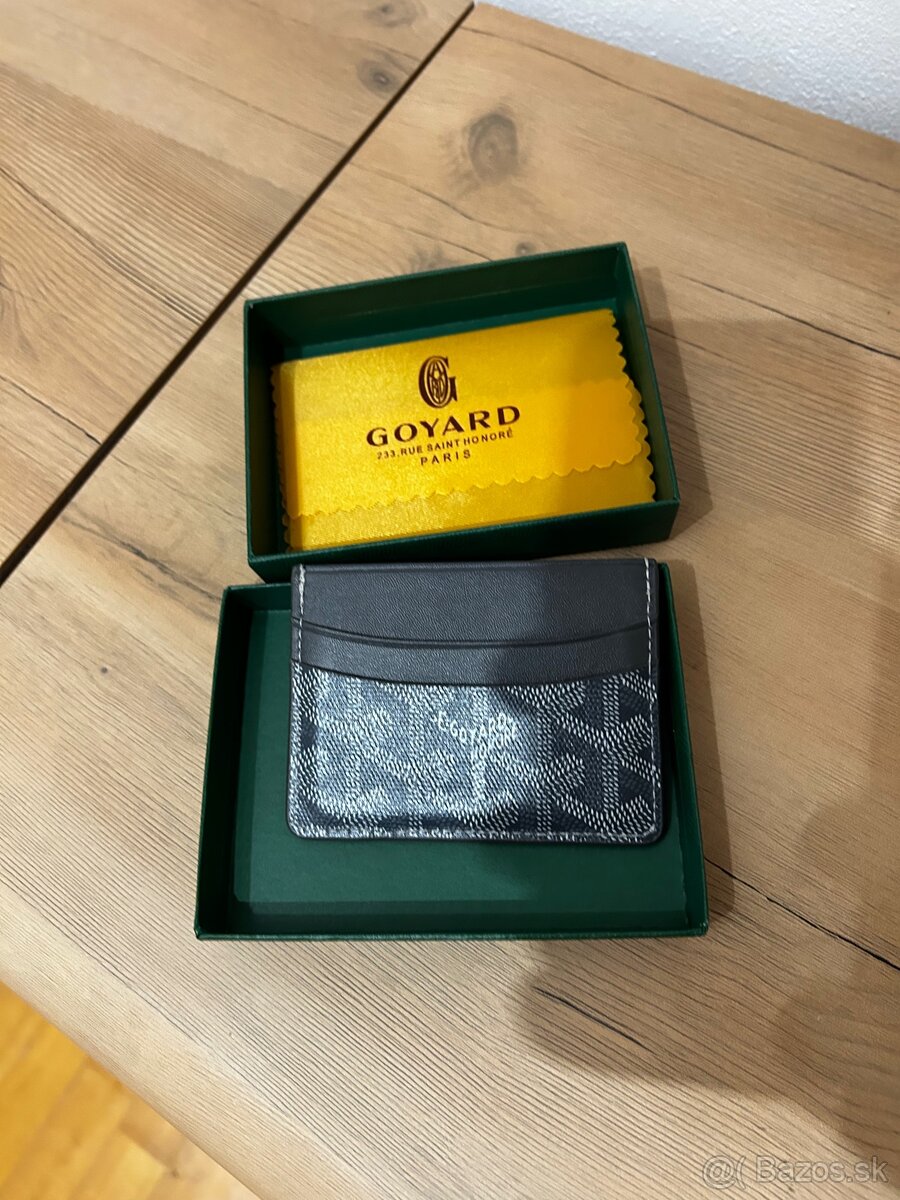 Goyard Cardholder Goyardine Grey