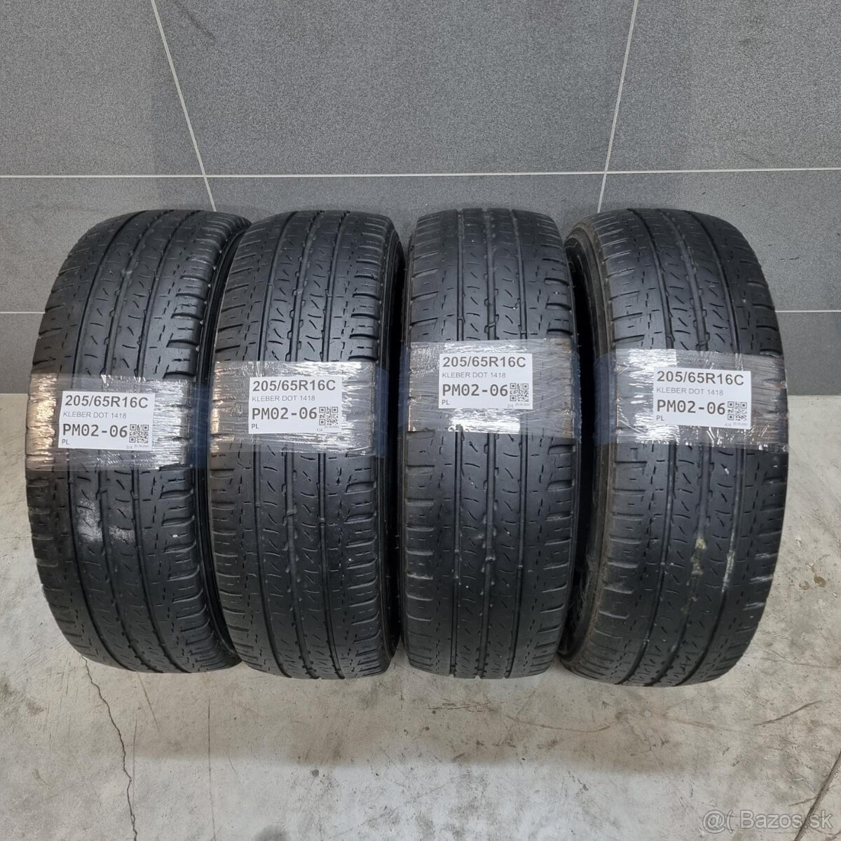 Dodávkové letné pneu 205/65 R16C KLEBER DOT1418