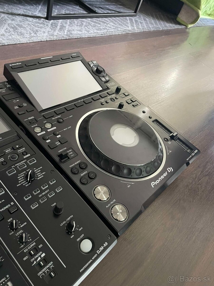 Pioneer DJM A9 - CDJ 3000