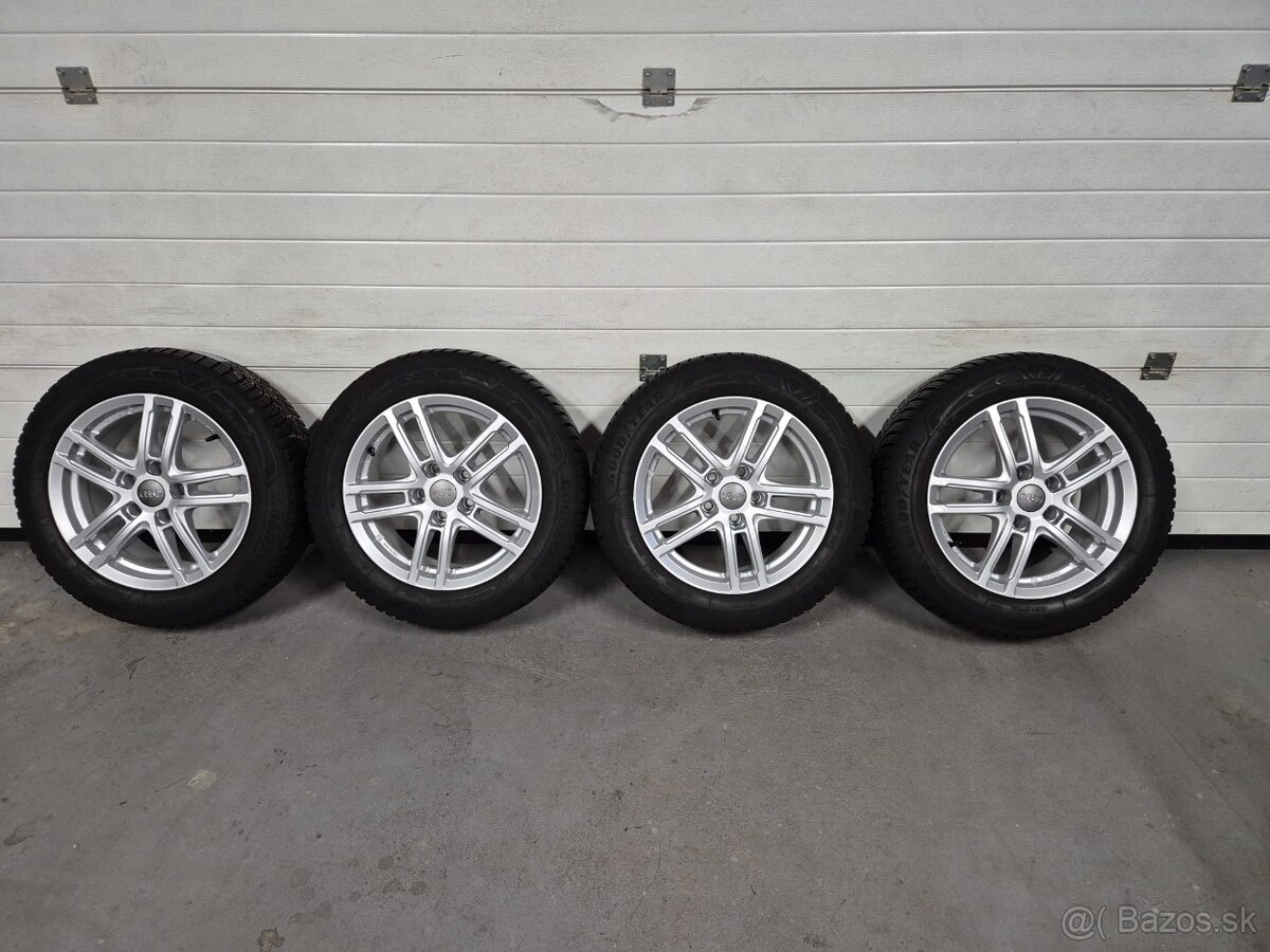 Hliníkové Disky 5x112 R16 ET35 Audi A4 Goodyear