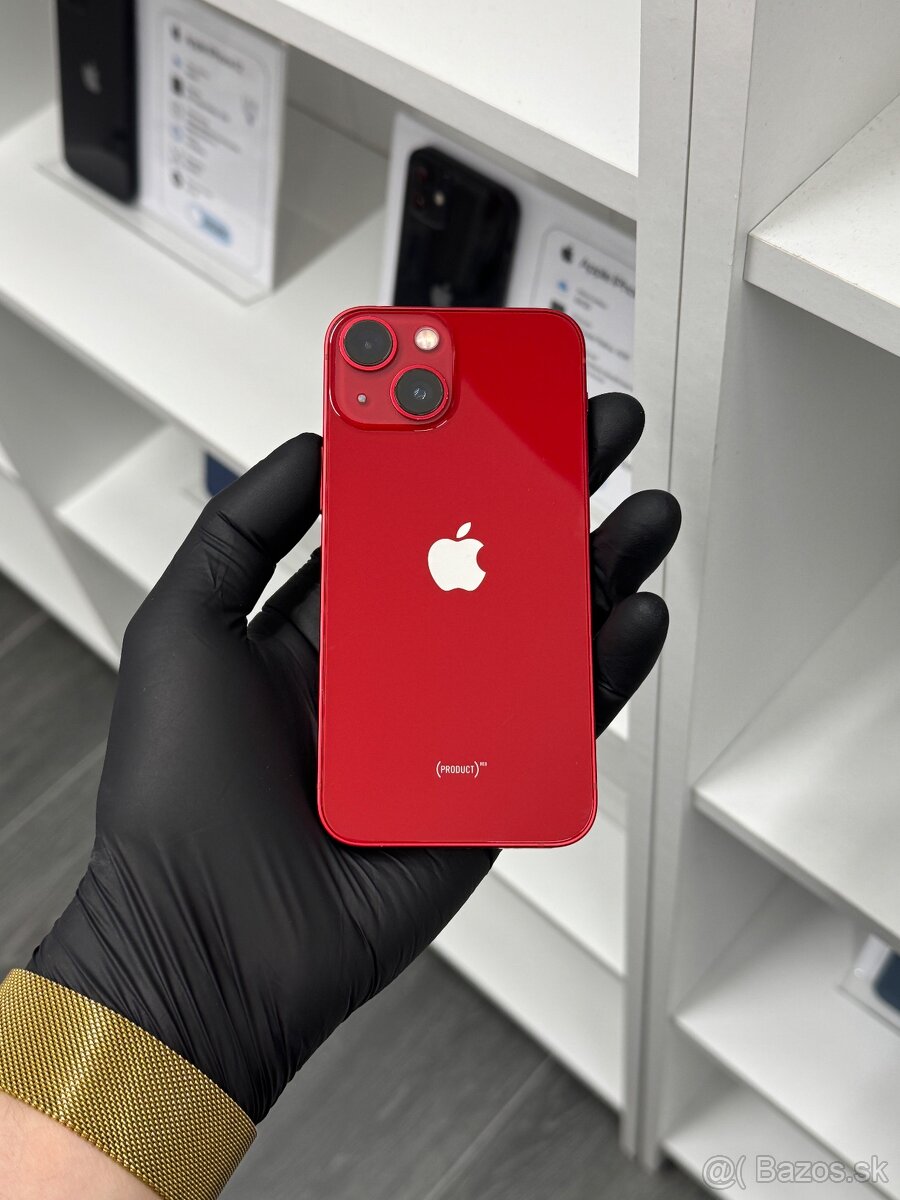 ZÁRUKA 2 ROKY /  Apple iPhone 13 Mini 128GB Red, 100%