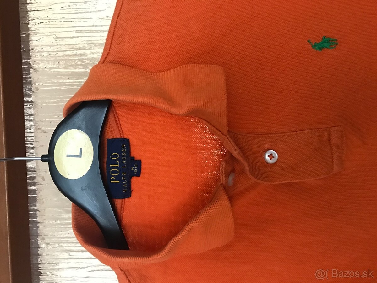 POLO RALPH LAURENT originál Orange damske polotricko S/M