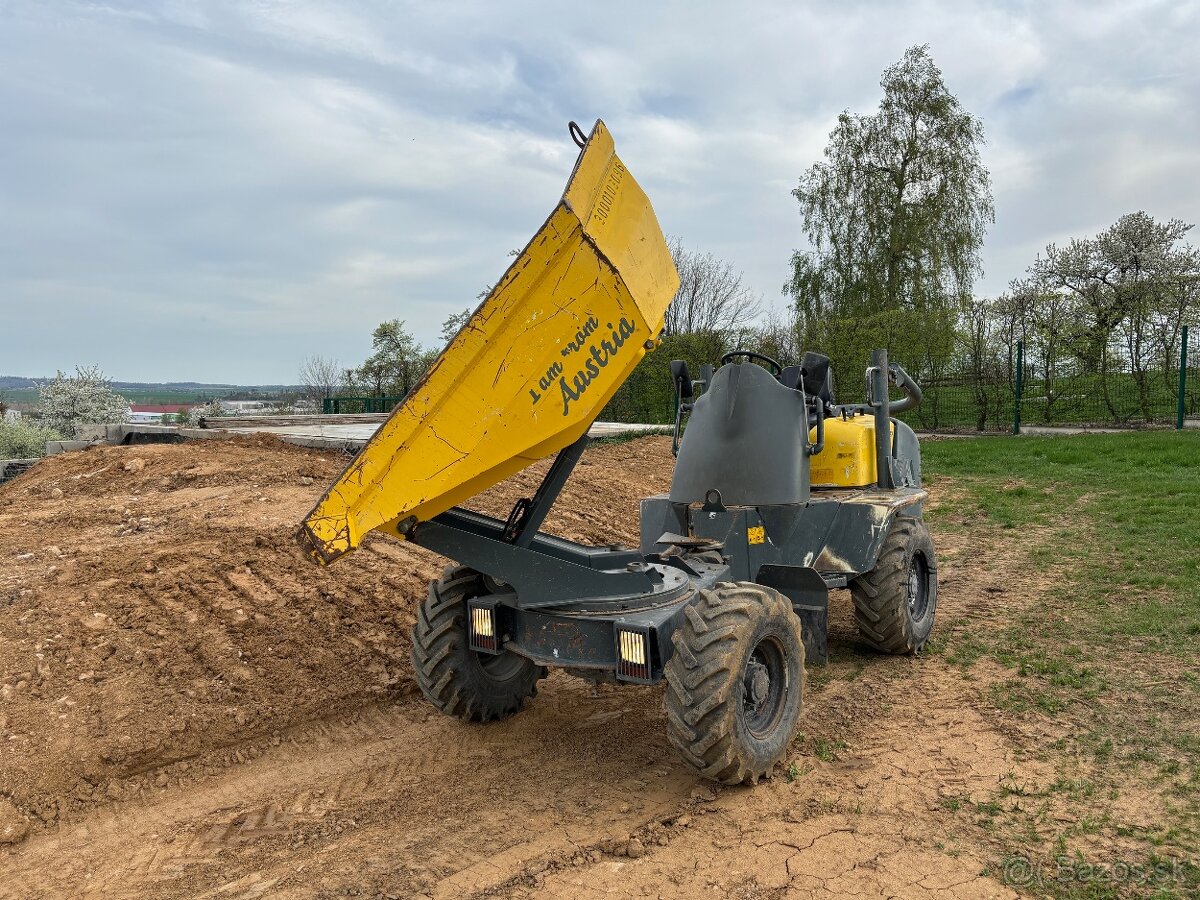 Kolový dumper 3001 / Wacker neuson / 3T /RV 2013