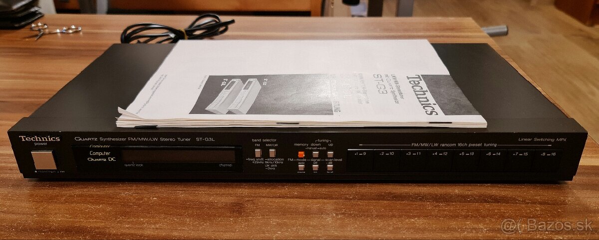 FM Stereo Tuner Technics ST-G3L