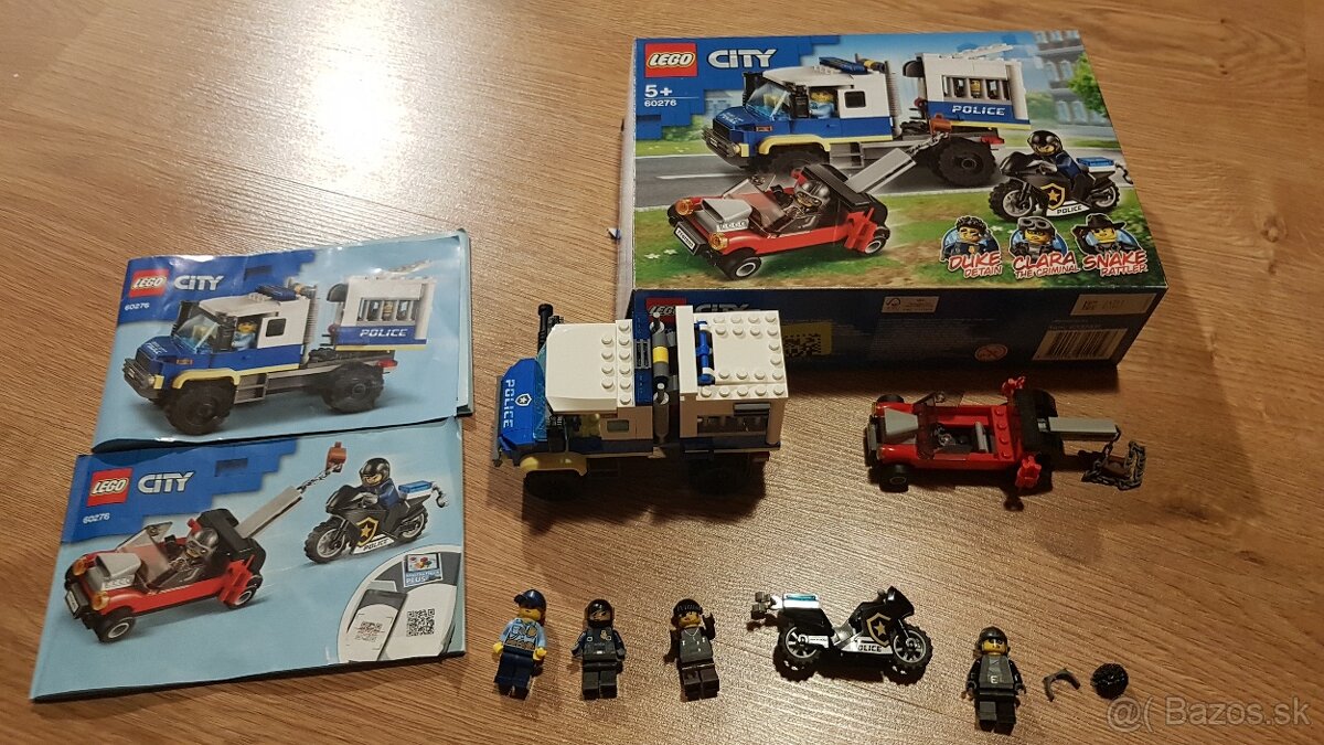 Lego city 60276 vazenske auto