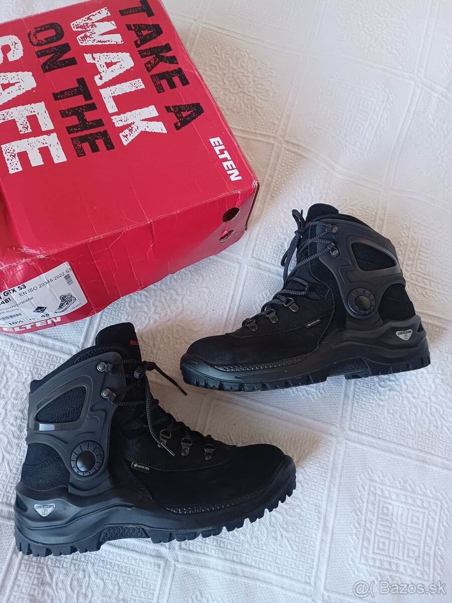 NOVE pracovne bezpecnostne topanky ELTEN goretex, vel. 45