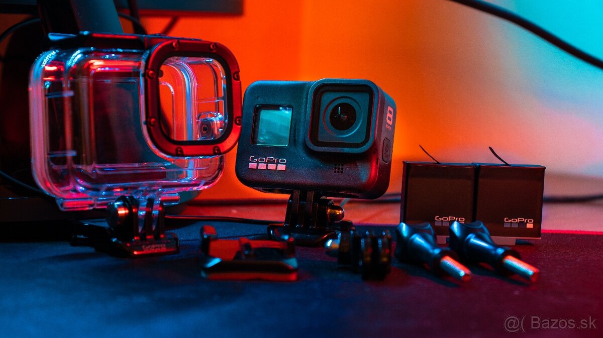 Predám GoPro Hero 8 Black s príslušenstvom