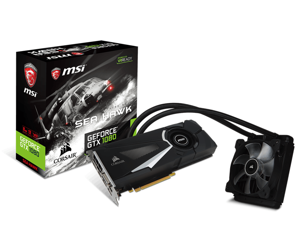 GTX1080 Sea Hawk 8GB, vodne chladenie