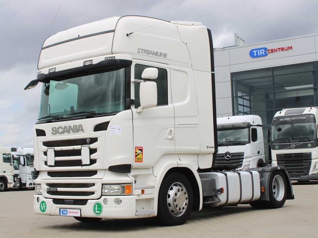 SCANIA R450, LOWDECK, EURO 6, RETARDER, NEZÁVISLÁ KLIMATIZAC