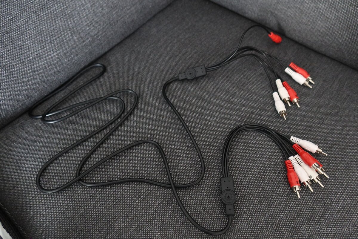 6x cinch RCA kábel