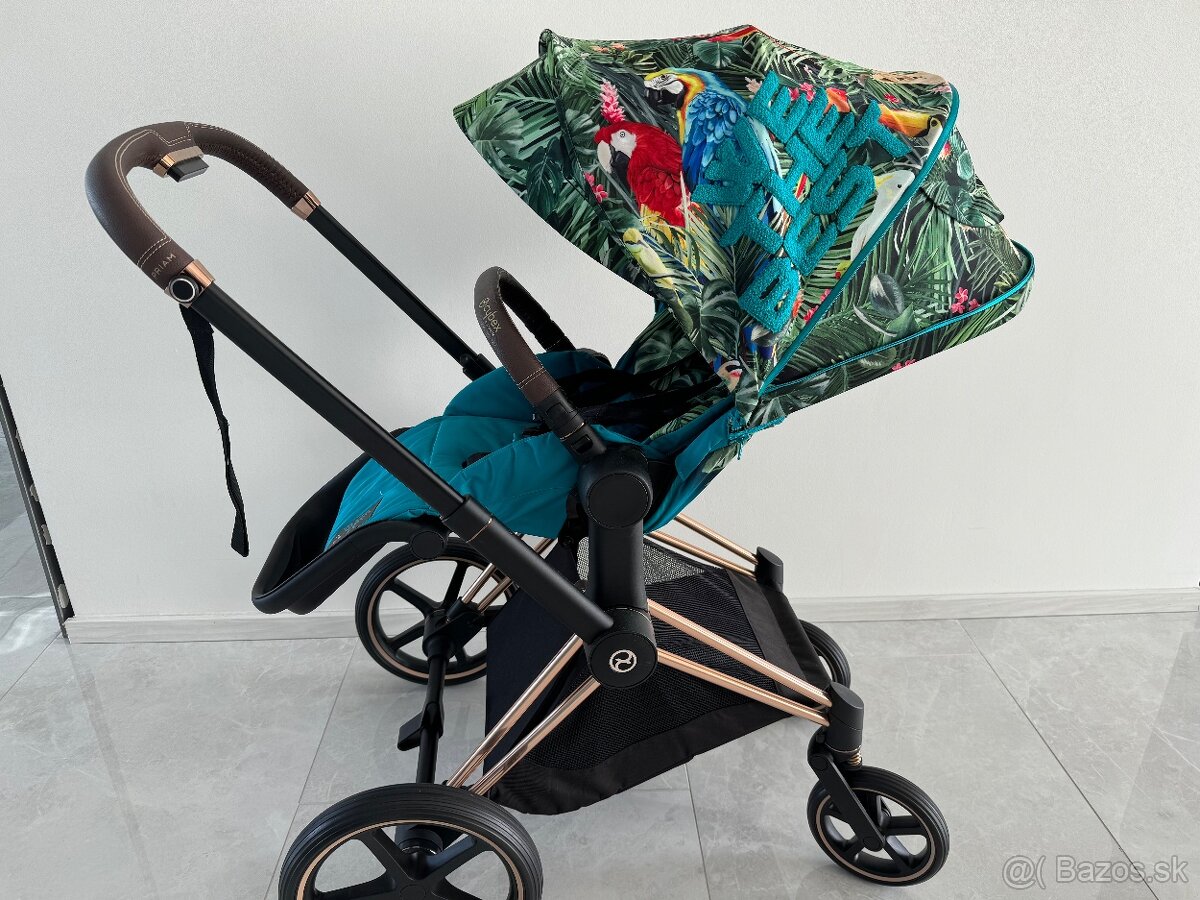 Na predaj CYBEX PRIAM rose gold 3V1 kombinovaný kočík