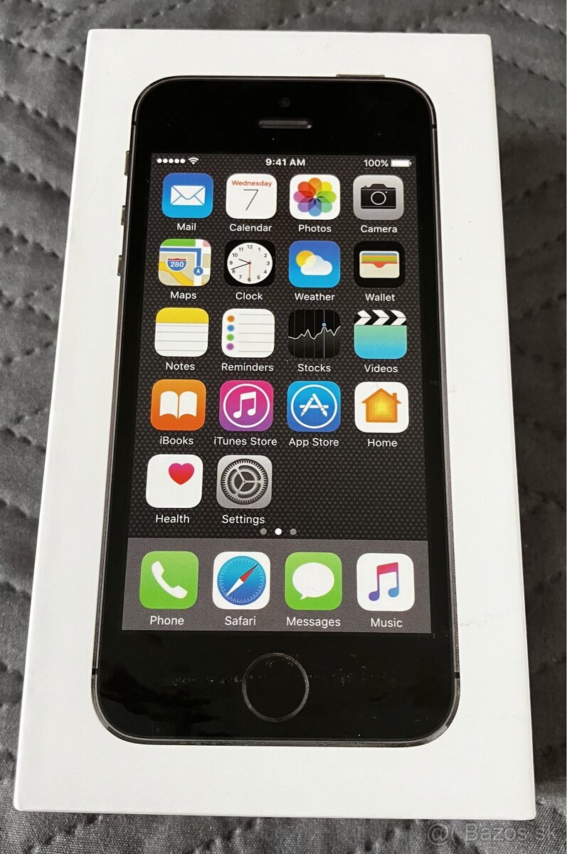 iPhone 5S, Space Gray, 16GB