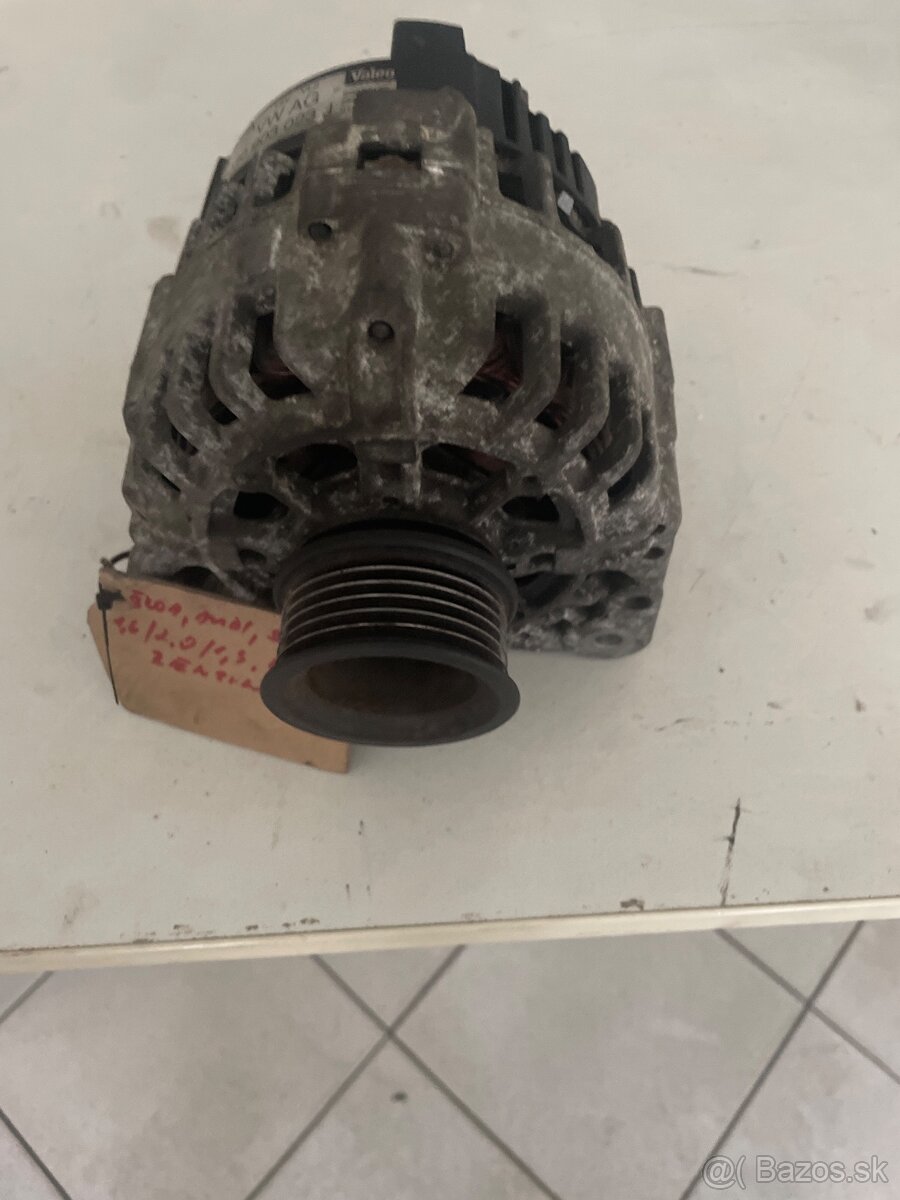 alternator na Skoda, audi, seat 1.6 benzin 2.0 1.4