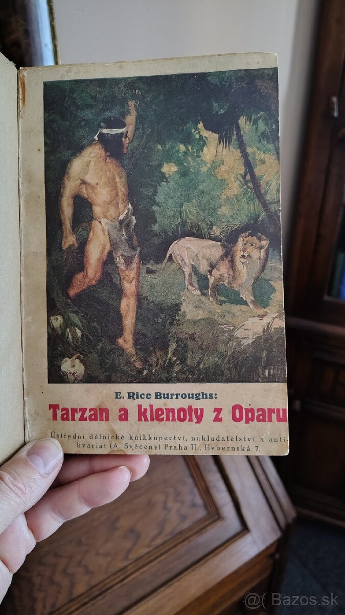 E.R.Burroughs.
6 dielov Tarzana.
1920-1922