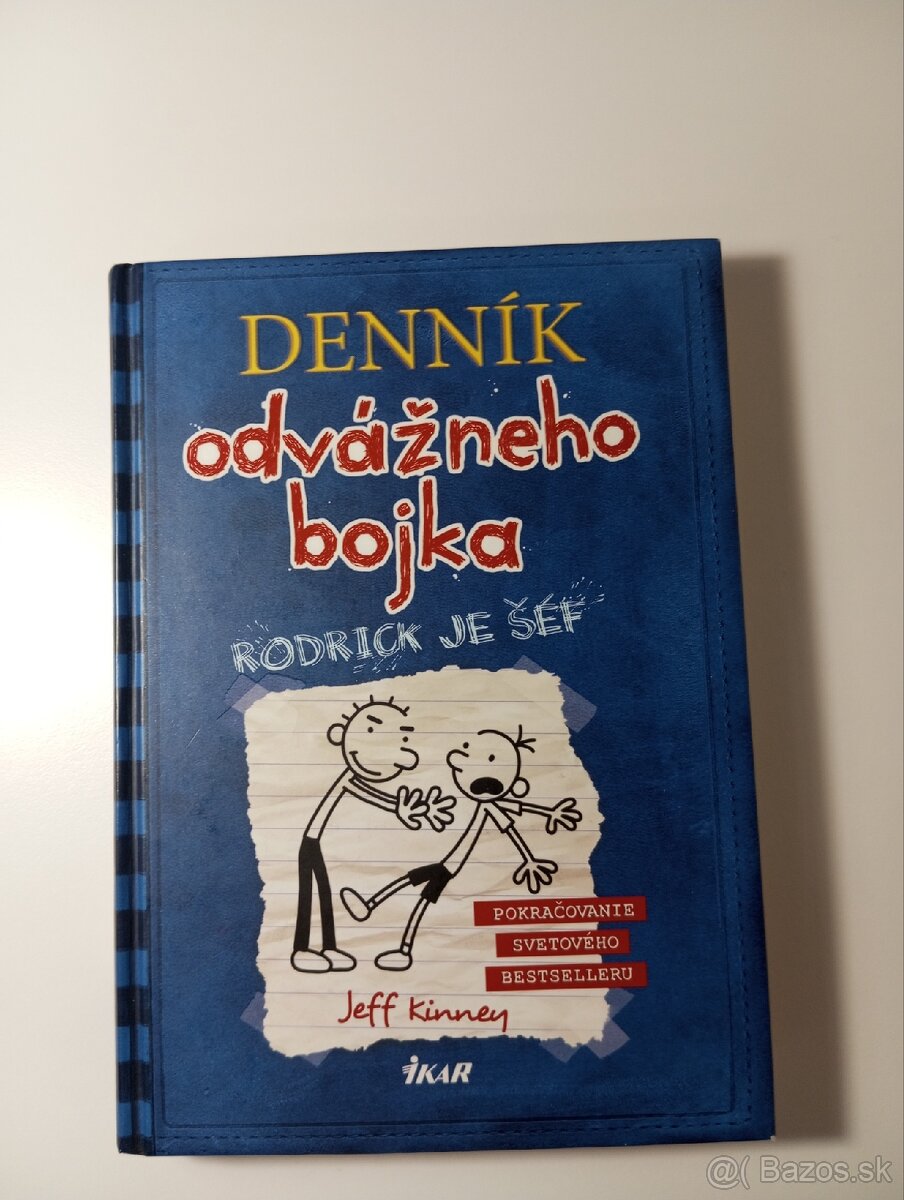 Predám knihu denník odvážneho bojka 2