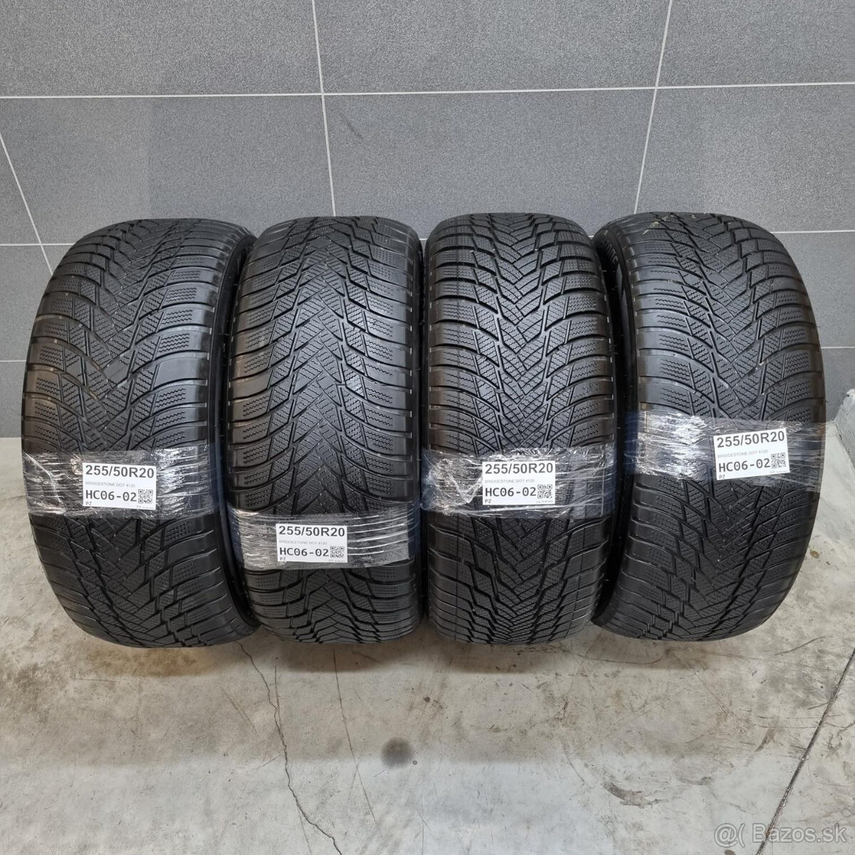 Zimné pneumatiky 255/50 R20 BRIDGESTONE DOT4120