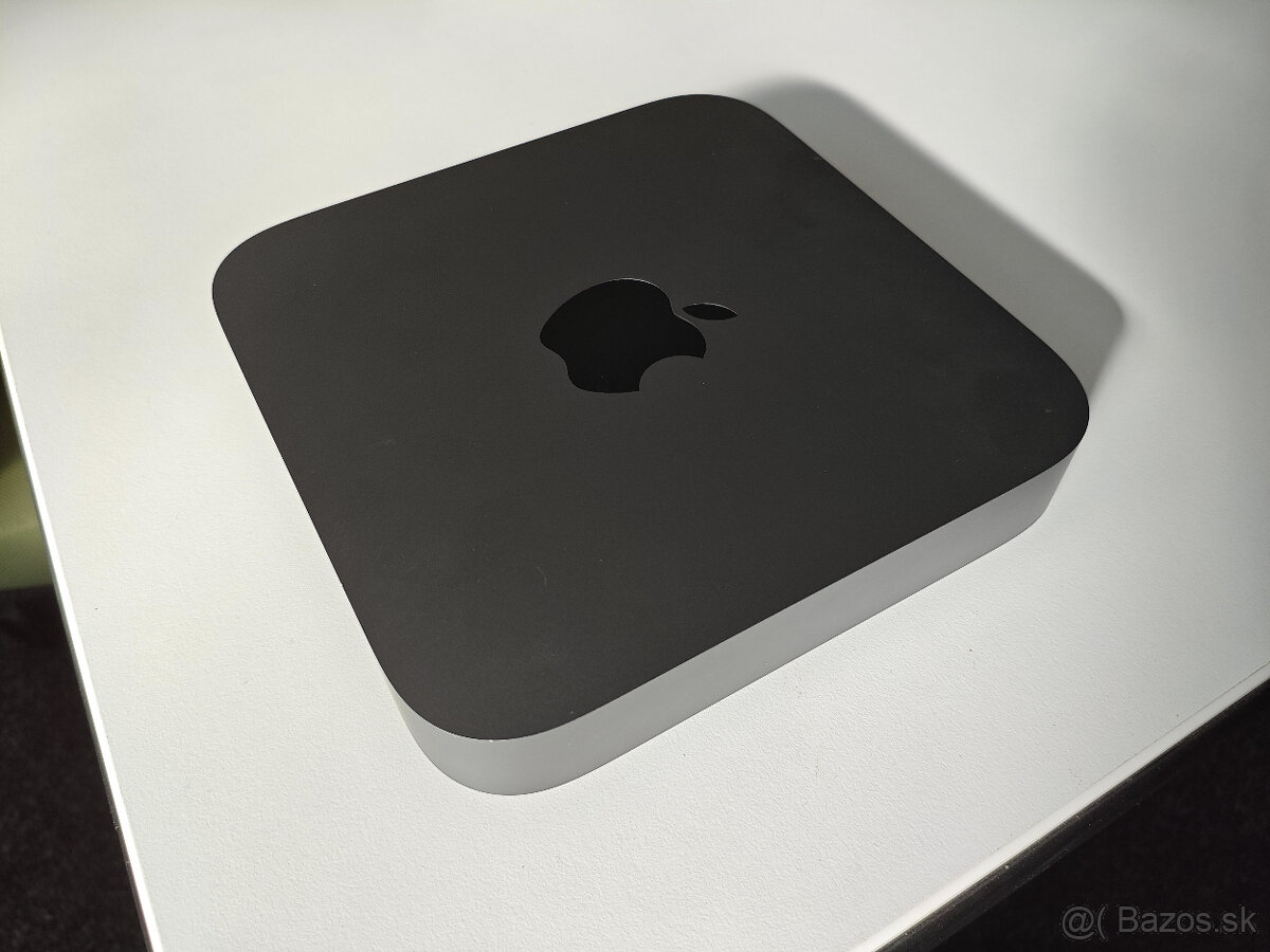 Predám Mac mini 4-core i3 3.6GHz, 64GB RAM, 256GB Space Gray