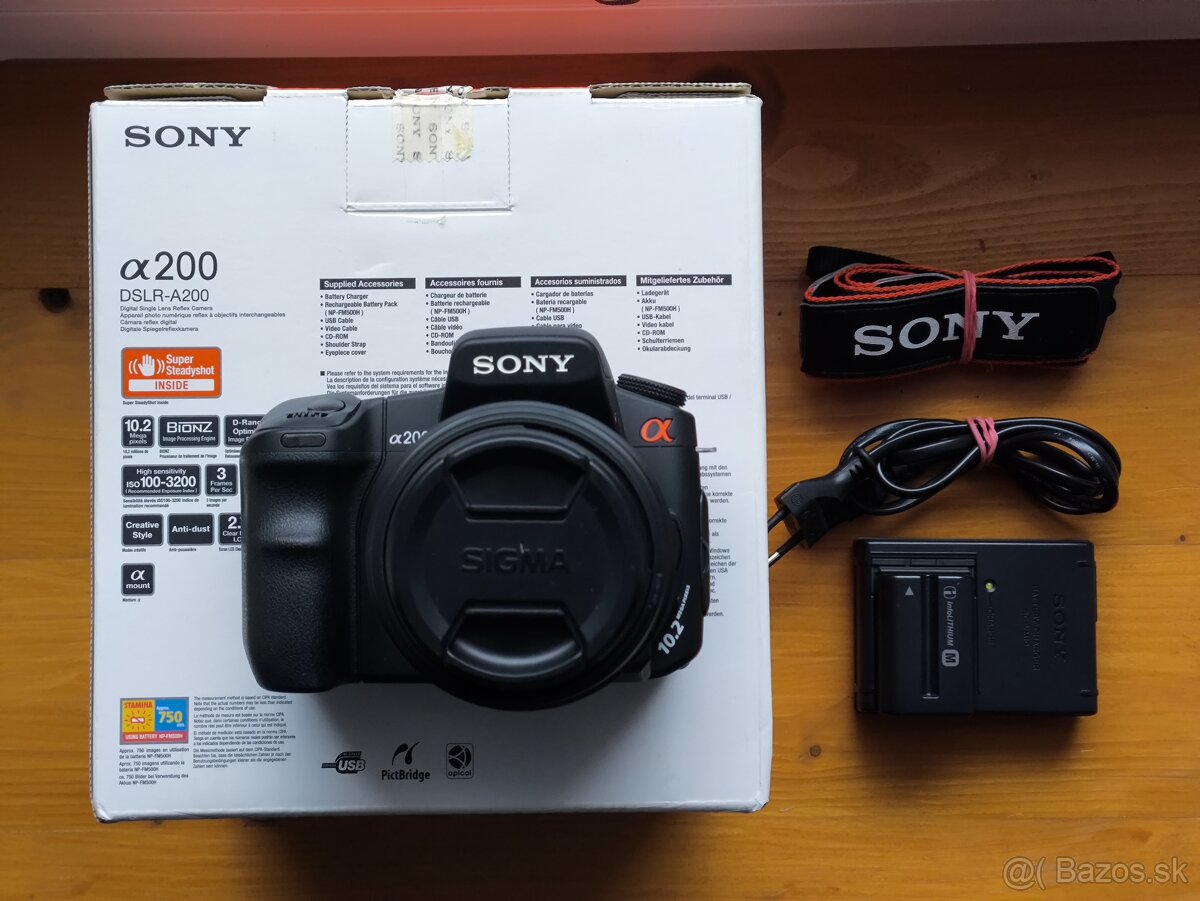 Sony a200 + Sigma 18-50mm f3.5-5.6 DC