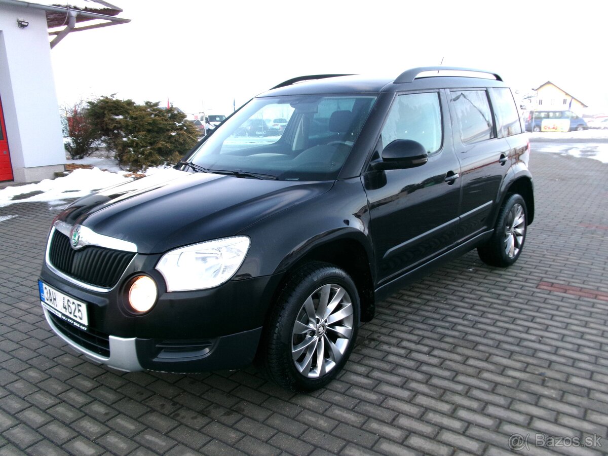 ŠKODA YETI 2,0TDI 81KW 4X4 AMBITION TAŽNÉ 2013