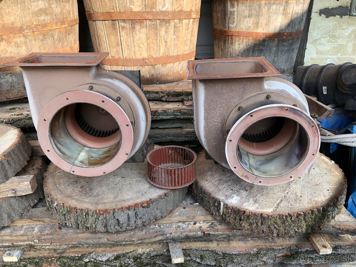 ciklonovy ventilator, odsavacka, odsavacia turbina