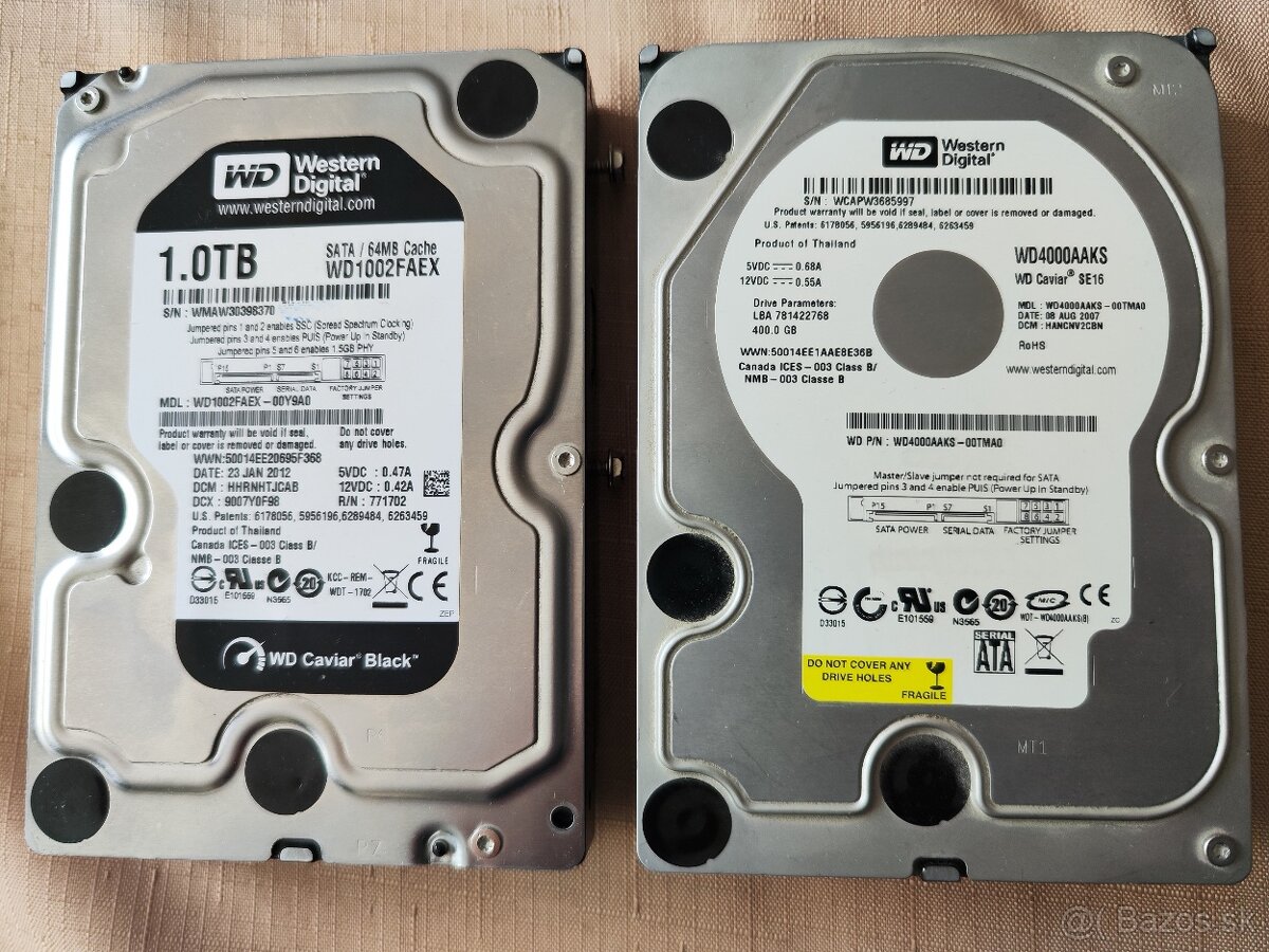 HDD disky WD 3,5"