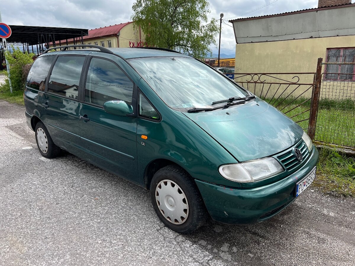 VW Sharan 1.9TDi 81kW DOČASNE ODHLASENE