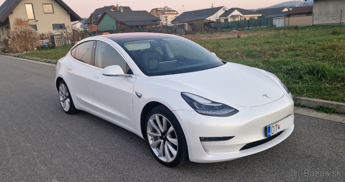 Tesla Model 3 Long Range 360kw 4x4 odpocet DPH