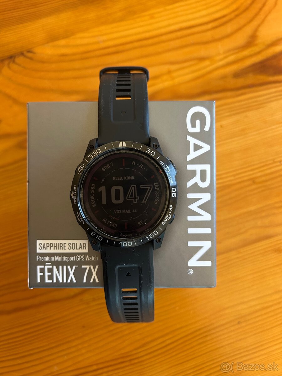 Garmin fenix 7X Sapphire Solar