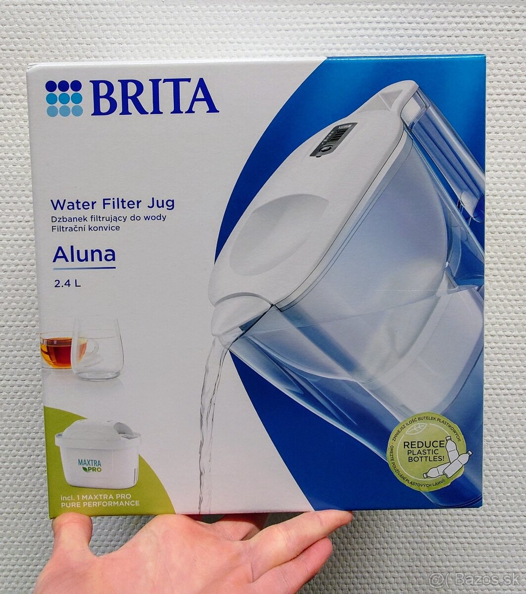 BRITA Aluna filtračná kanvica 2,4 l biela