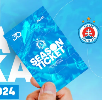 ŠK SLOVAN BRATISLAVA PERMANENTKA