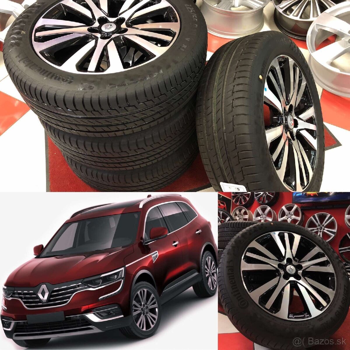 Hliníkové disky Renault Koleos 5x114,3 r19