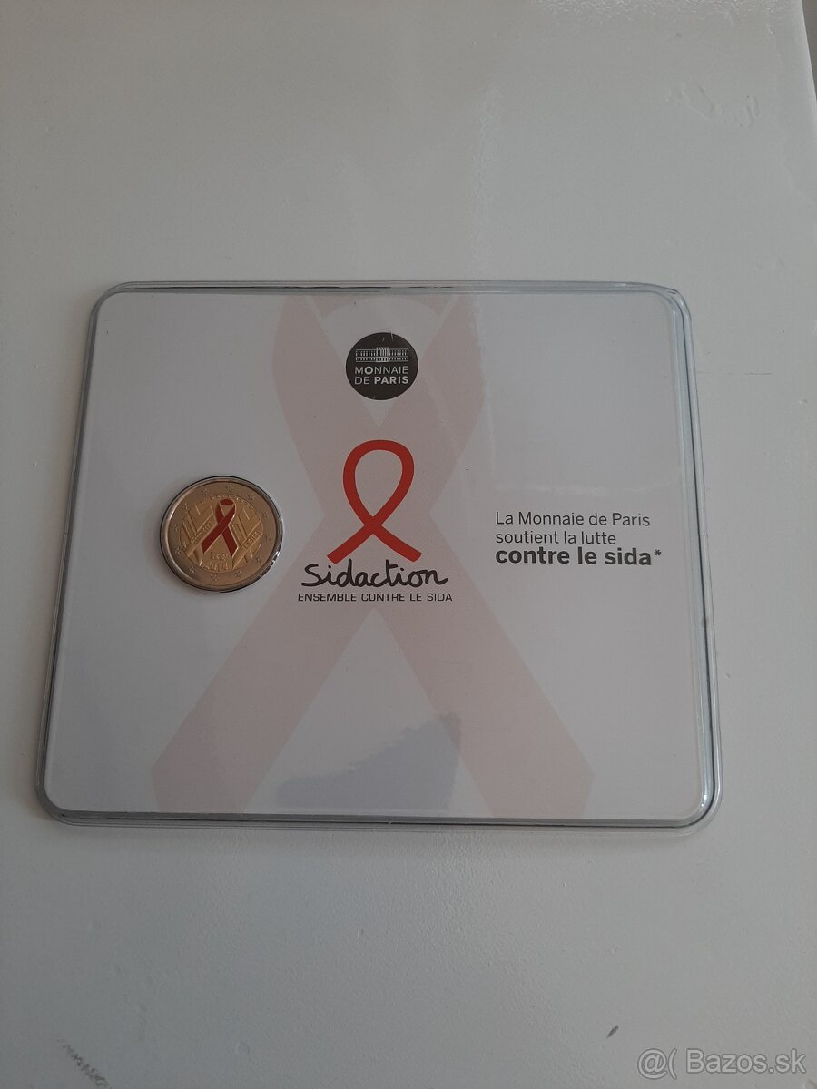 France 2€ 2014 AIDS