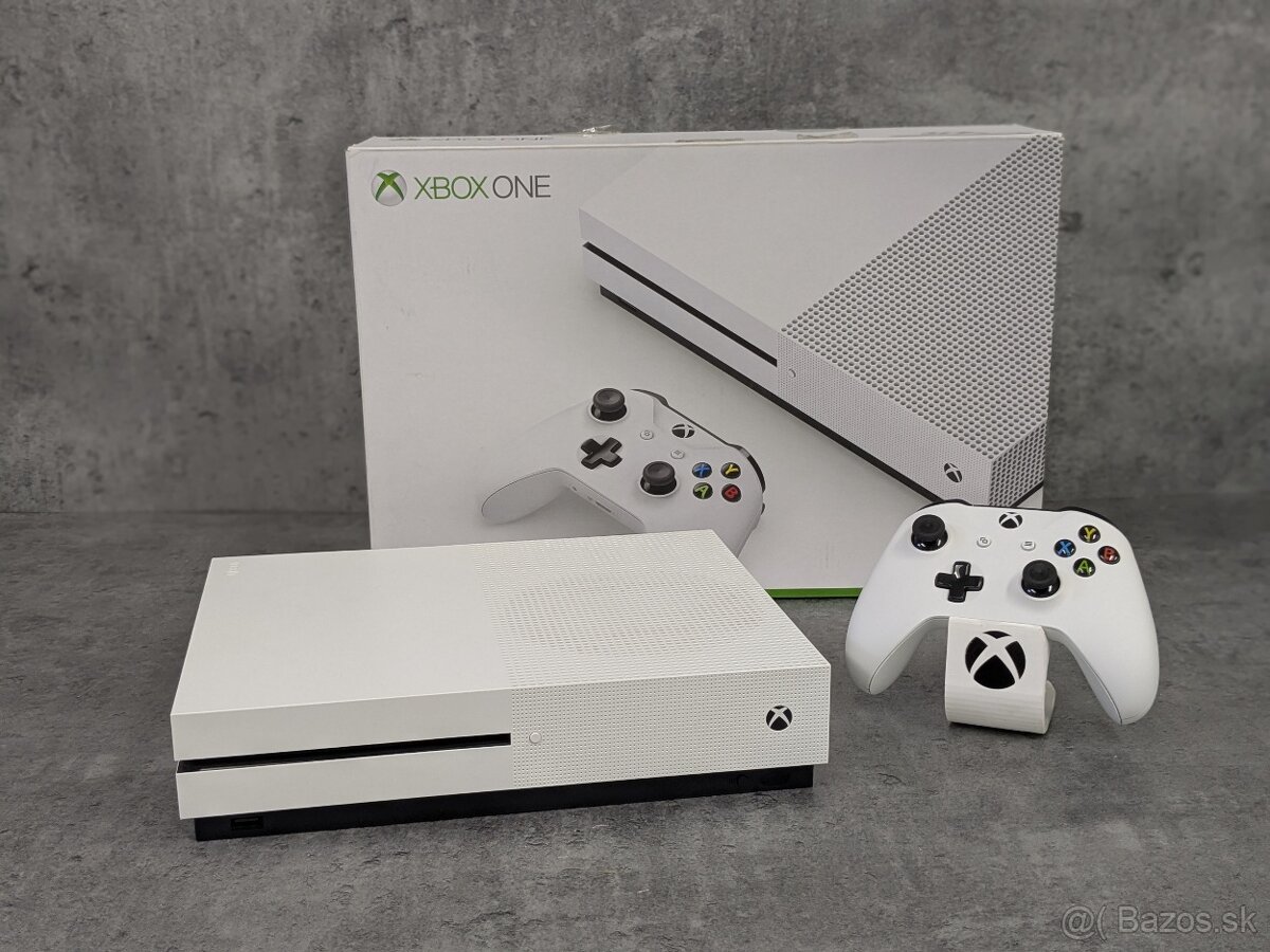 Xbox One S 500GB, 1 ovládač, 1 náhodná hra