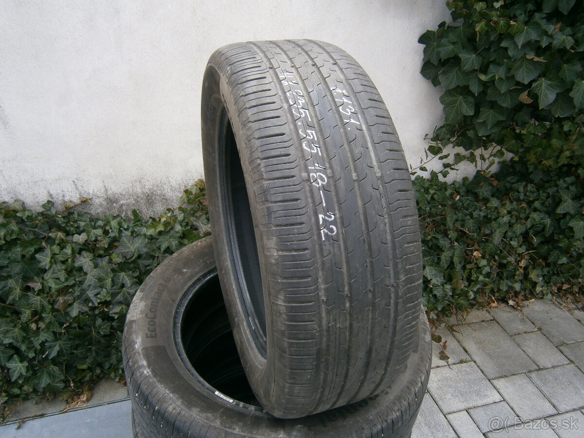 Predám 4x letné pneu Continental 235/55 R18 100VXL