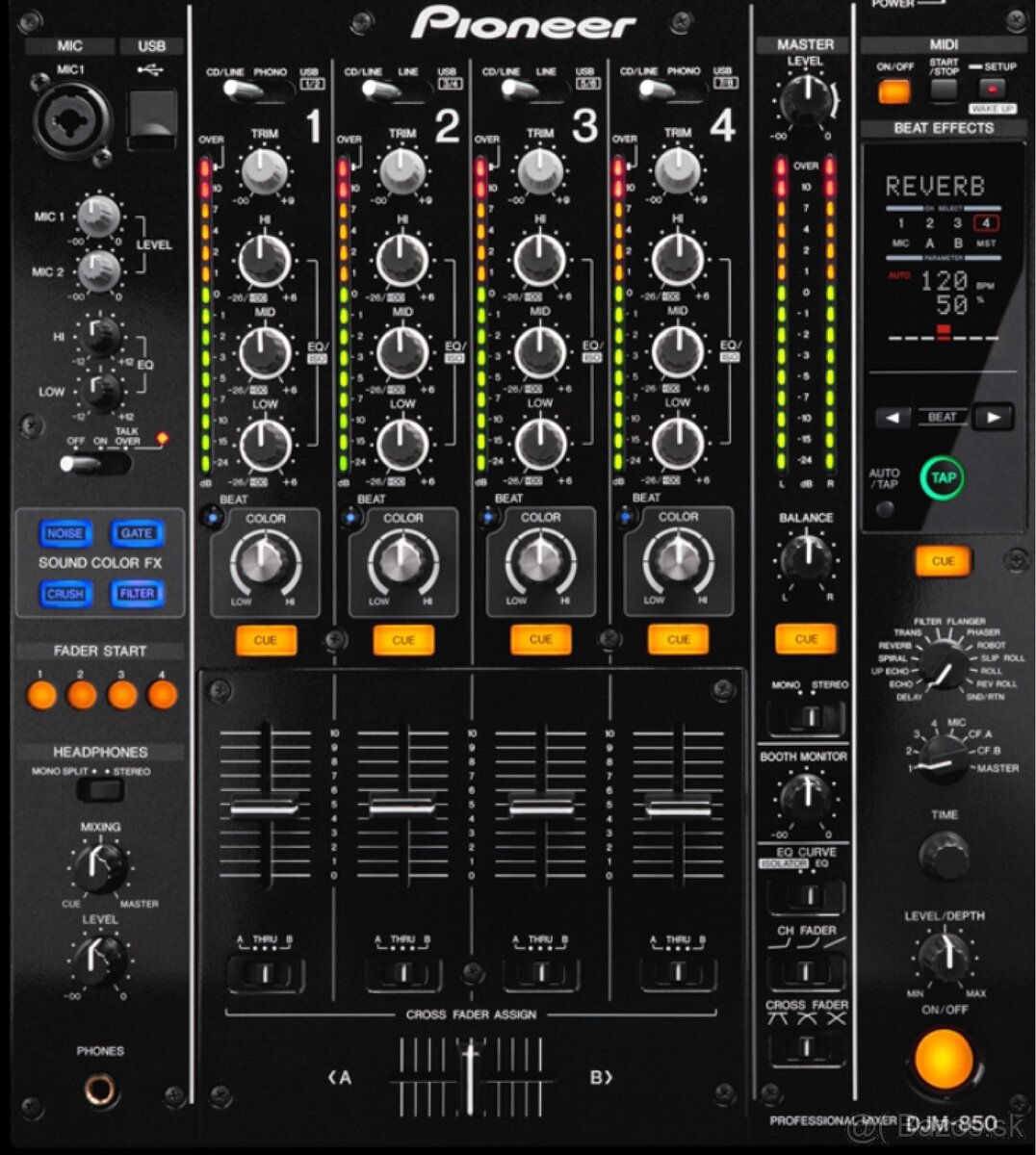 Pioneer dj djm 850 mixer