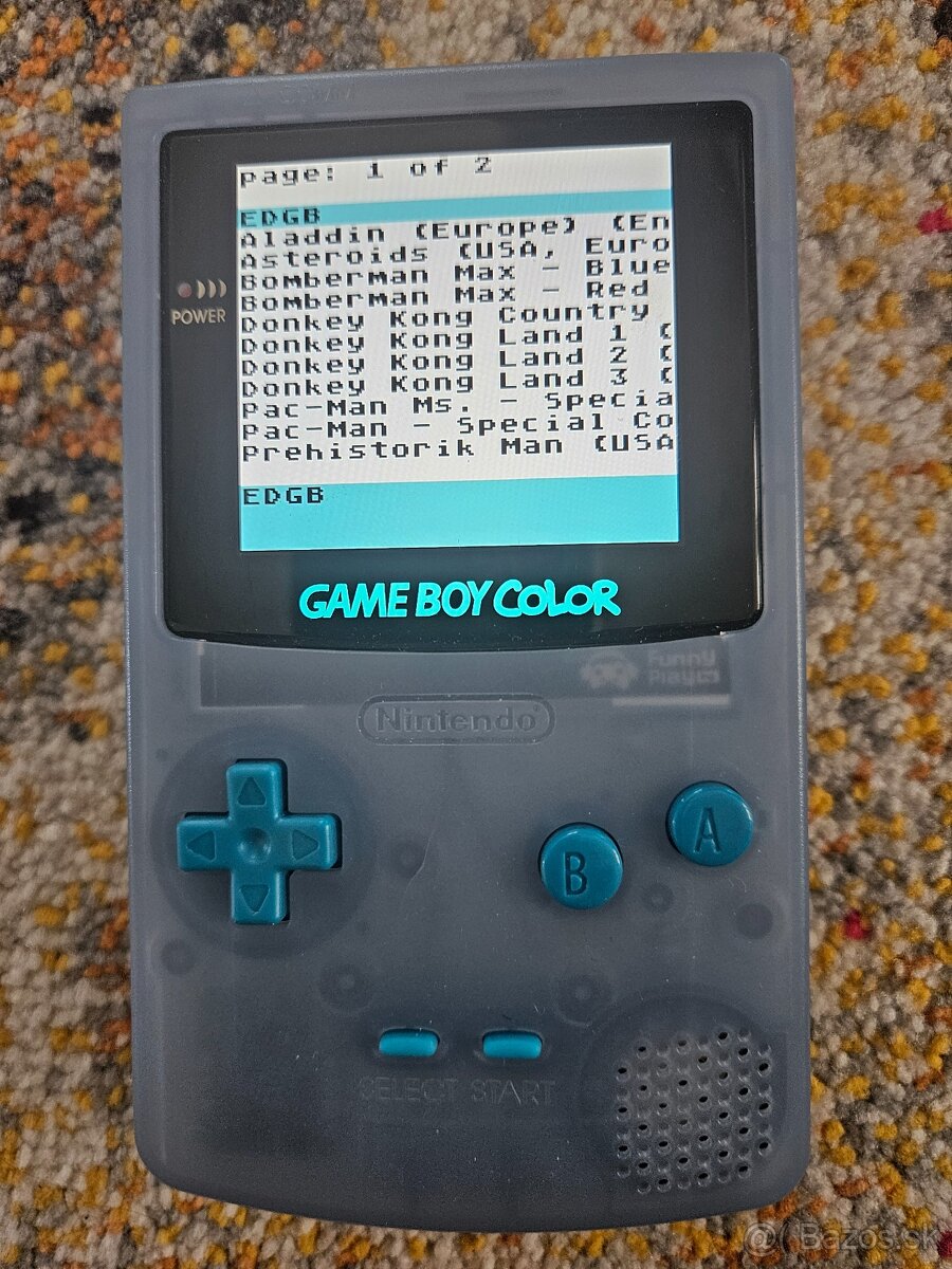 Gameboy Color s IPS displayom