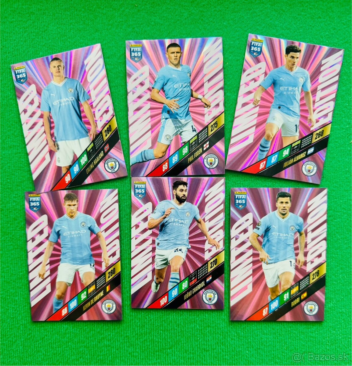 LIMITED EDITION FIFA 365 2024-Manchester city solo karty