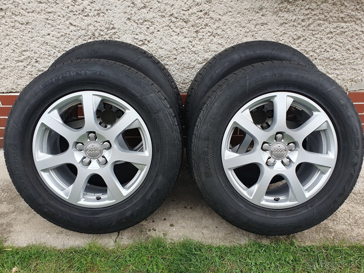 R17 Originál alu disky na Audi Q5, 5x112