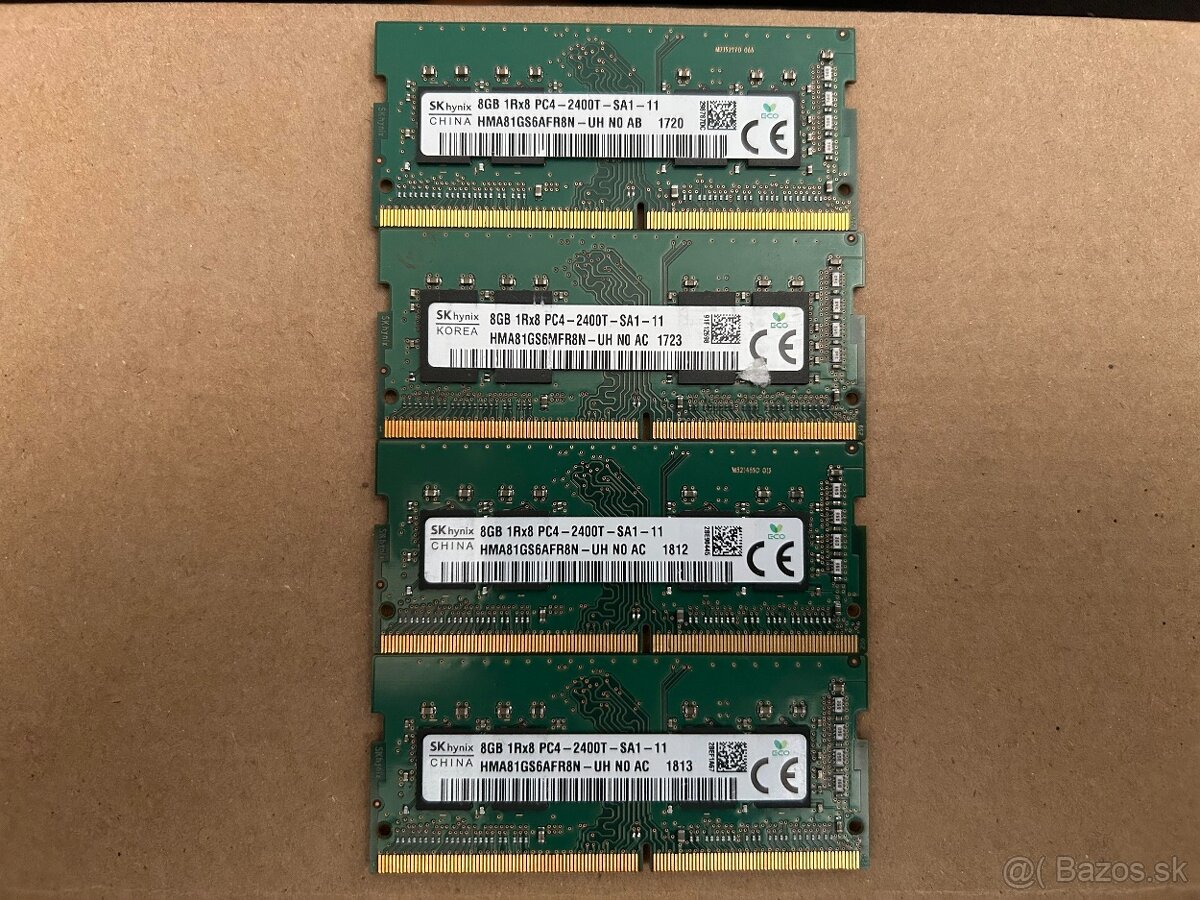 RAM SO-DIMM 8GB DDR4 2400MHZ