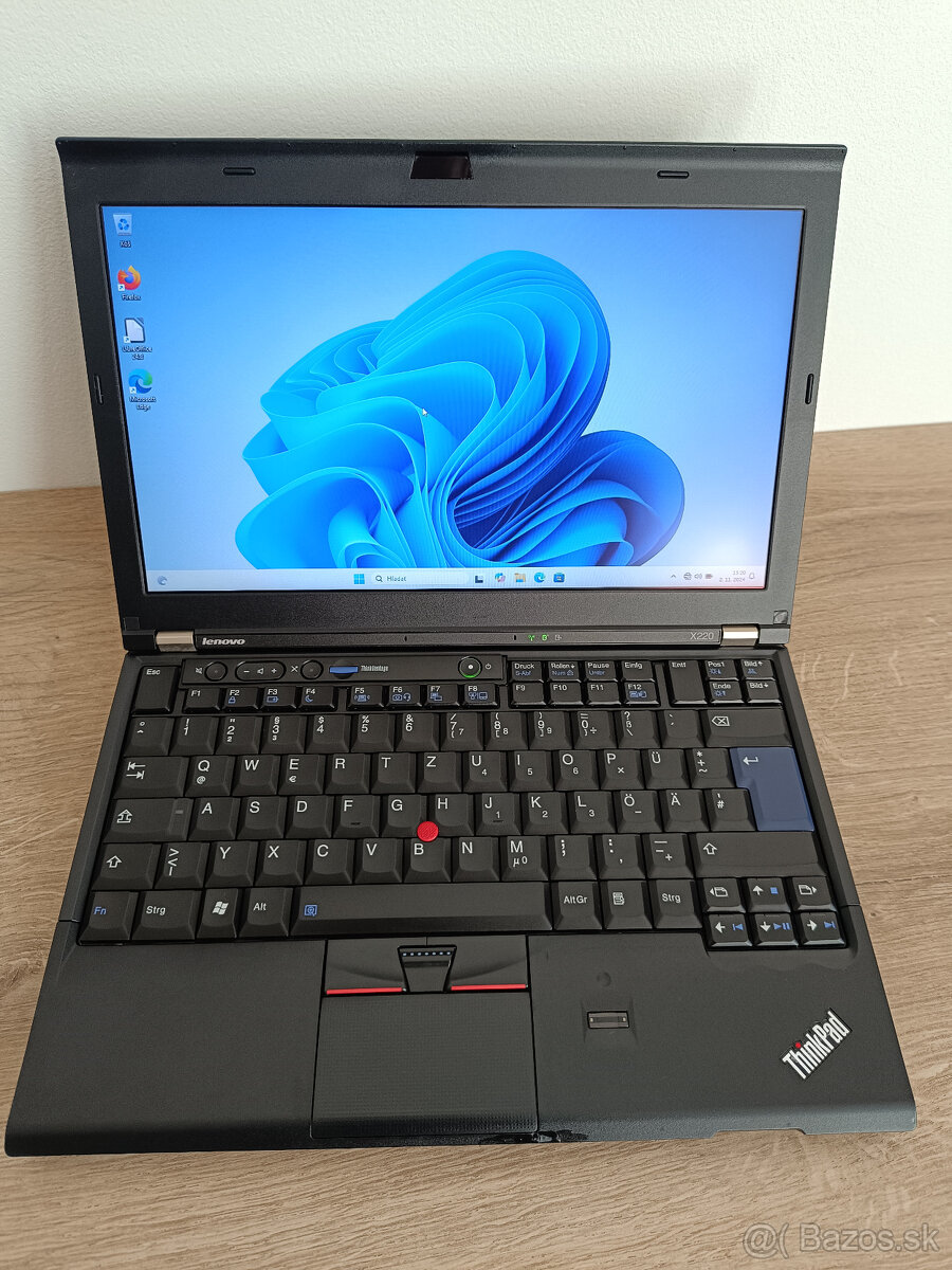 Lenovo ThinkPad X220: i5/8GB RAM/120GB SSD/Win11