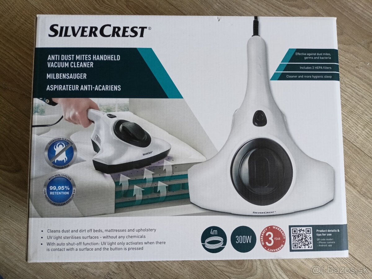 SILVERCREST Vysávač na roztoče SMS 300 A1