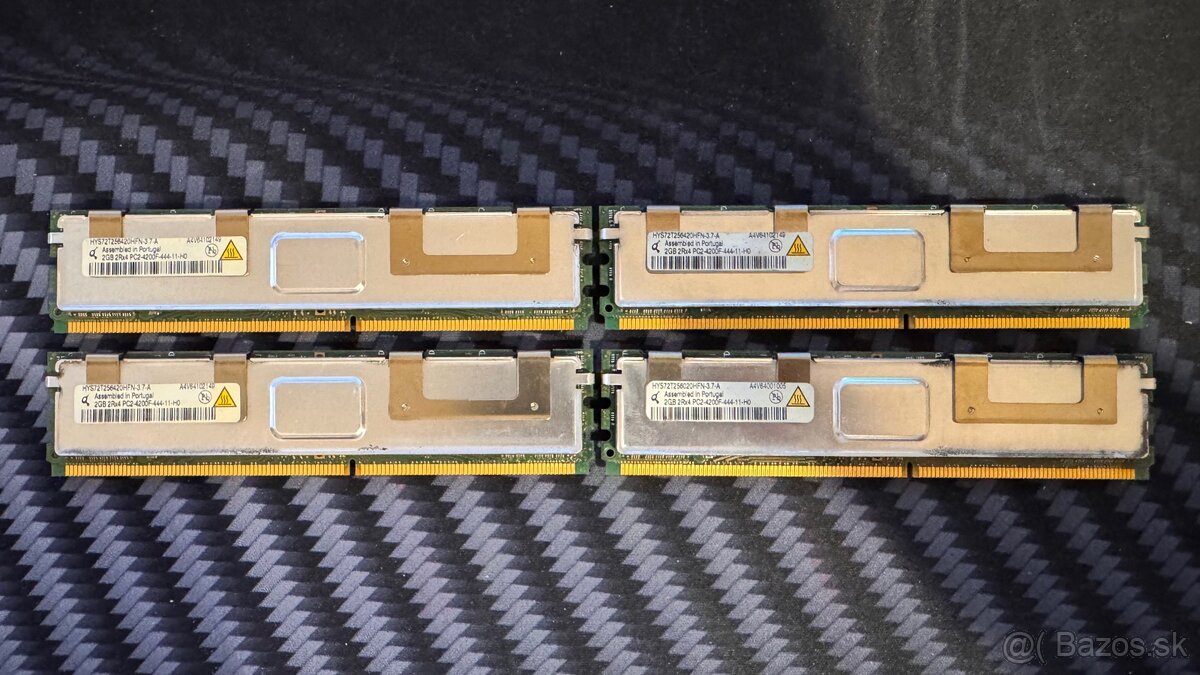 RÁM ddr2 2Rx4 Lot 4x2gb