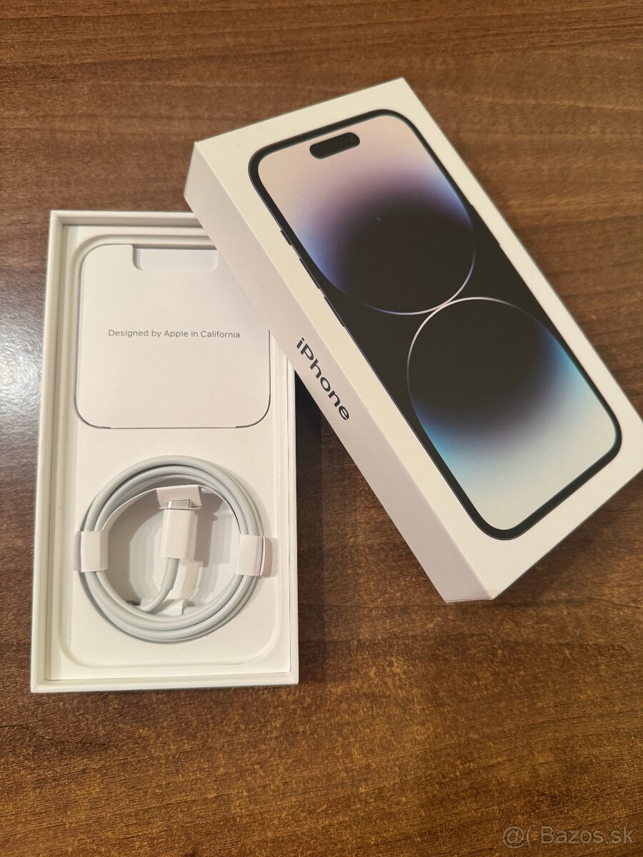 iPhone 14 pro space black 128gb