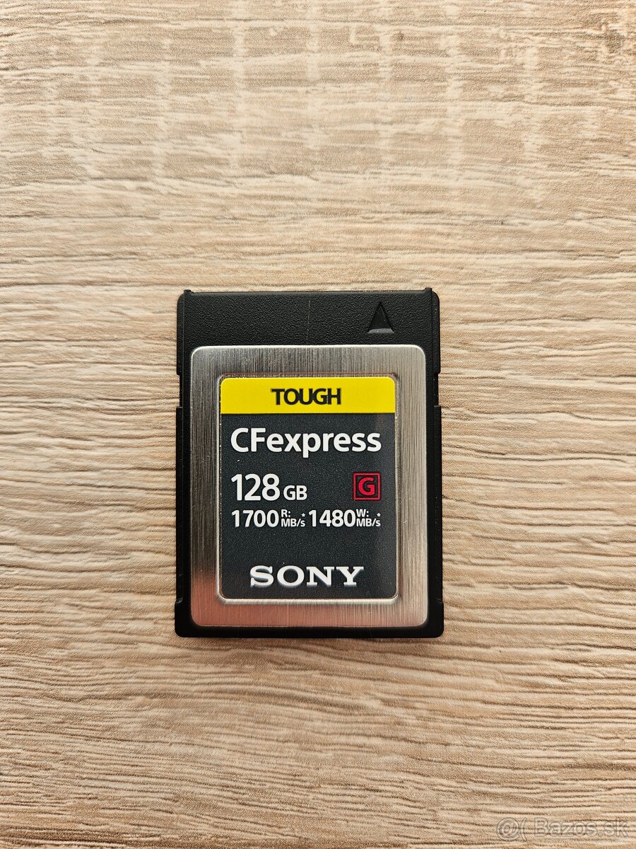 Sony TOUGH CFexpress Type B, 128GB, 1700/1480 MB/s, CEBG128