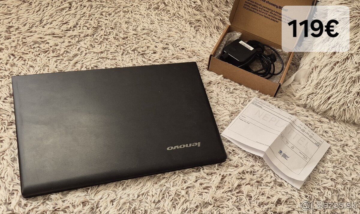 Lenovo ideapad 100-15IBD 15,6" Intel i3 2GHz,256gb SSD